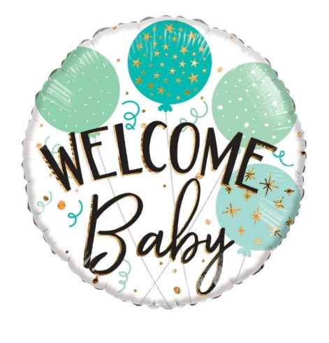 Fólia lufi Welcome Baby