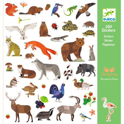 DJECO Matricák - Állatvilág - Fauna