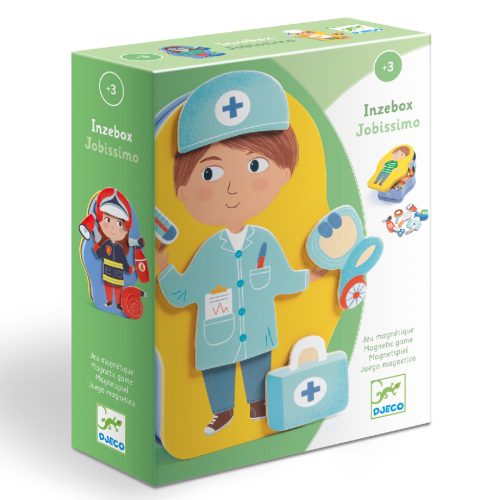 DJECO mágneses képkirakó Mikié Jobissimo