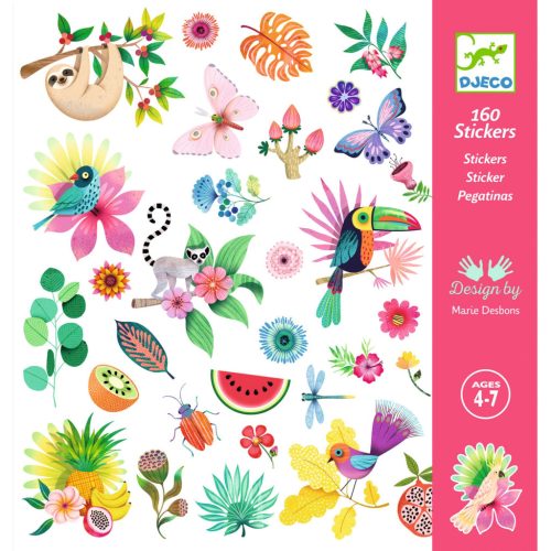 DJECO Matricák - Édenkert - Paradise