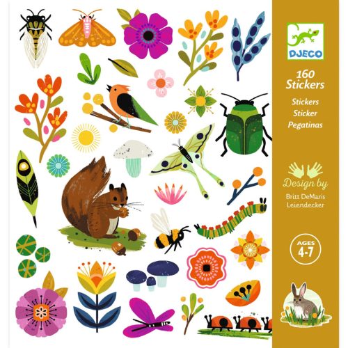 DJECO Matricák - Kertlakók - Garden