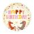 Fólia lufi vidám lovacskák Happy Birthday
